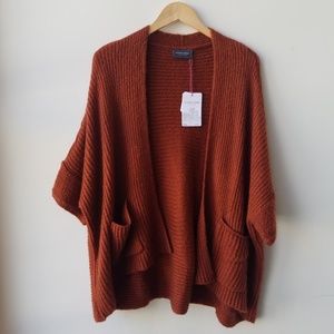 Womens - Wooden Ships Kiko Cardigan - Hickory -NWT
